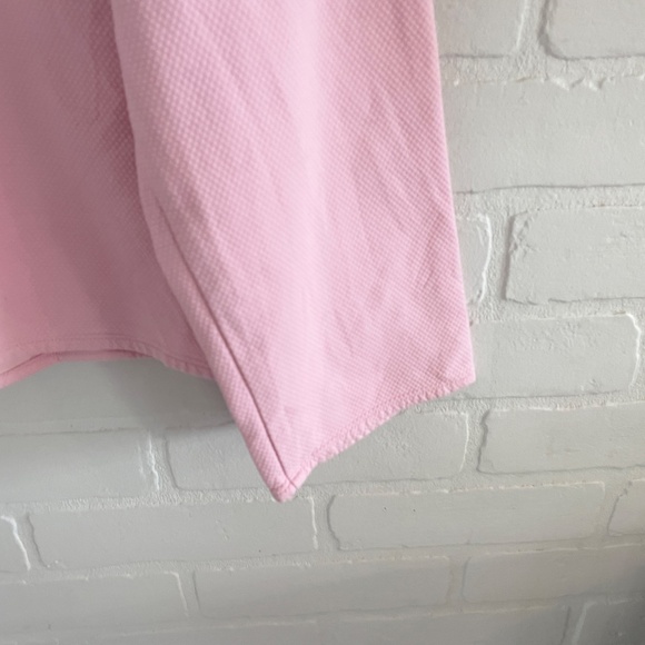Eileen Fisher Jacket Pastel Darling Seersucker Baby pink Sustainale Pockets Sz M - Picture 5 of 11